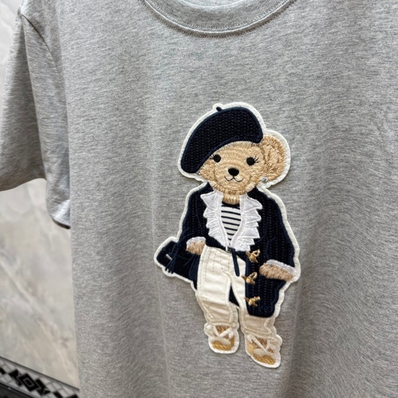 Polo Ralph Lauren bear embroidered crewneck T-shirt - Picture 3 of 6